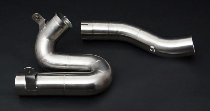 Bodis Replacement-pipe for pre-silencer 60ST, Stainless Steel for MV AGUSTA F3/BRUTALE/RIVALE/STRADALE/RR 675/800 (2012-2016) | MF3-004