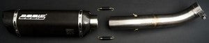 Bodis Replacement-pipe for pre-silencer 60ST, Full-Titan for MV AGUSTA F3/BRUTALE/RIVALE/STRADALE/RR 675/800 (2012-2016) | MF3-005