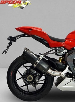 Bodis P-TEC II, Slip-On, Stainless Steel Black for MV AGUSTA F3/BRUTALE/RIVALE/STRADALE/RR 675/800 (2012-2016) | MF3-006