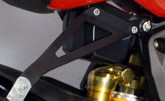 Bodis Exhaust bracket, Aluminium Black Powder-Coated | MF3-009