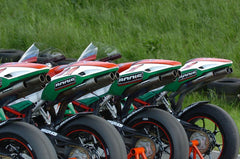 Bodis QUATTRO FR Racing, Slip-On-set 4-4, Full-Titan for MV AGUSTA F4 (2004-2009) | MF4-002