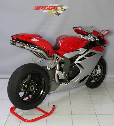 Bodis QUATTRO FSR Racing, Slip-On-set 4-4, Full-Titan for MV AGUSTA F4 (2010-) | MF4-013