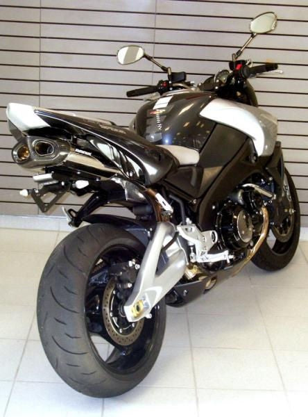 Bodis Exhaust Slip-On OVAL Q5, Stainless Steel, Catalyzer : Original, EU Homologated | SBK-001
