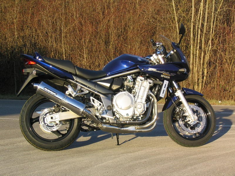 Bodis OVAL 1, Slip-On, Stainless Steel for SUZUKI Bandit GSF650 (2007-2008) | SGSF1250-001