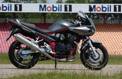 Bodis OVAL 1MK, Slip-On, Stainless Steel for SUZUKI Bandit GSF600 (2004) | SGSF600-003