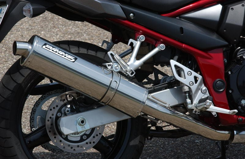 Bodis OVAL 1MK, Slip-On, Stainless Steel for SUZUKI Bandit GSF600 (2004) | SGSF600-003