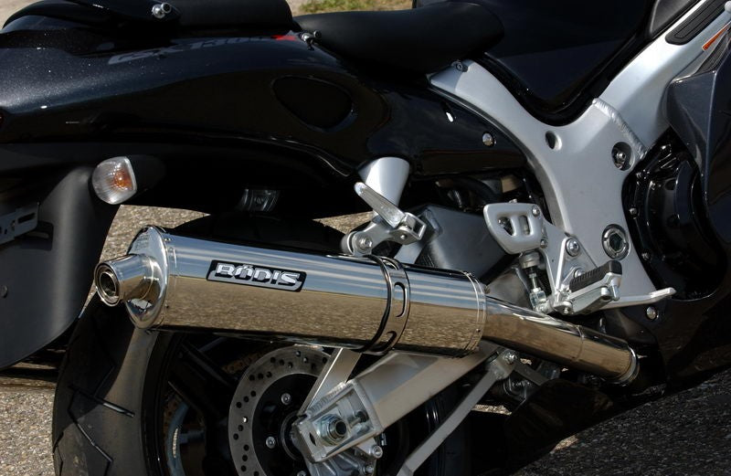 Bodis OVAL 1OK, Bolt-On set 4-2, Stainless Steel for SUZUKI Hayabusa (1999-2007) | SGSX1300R-001