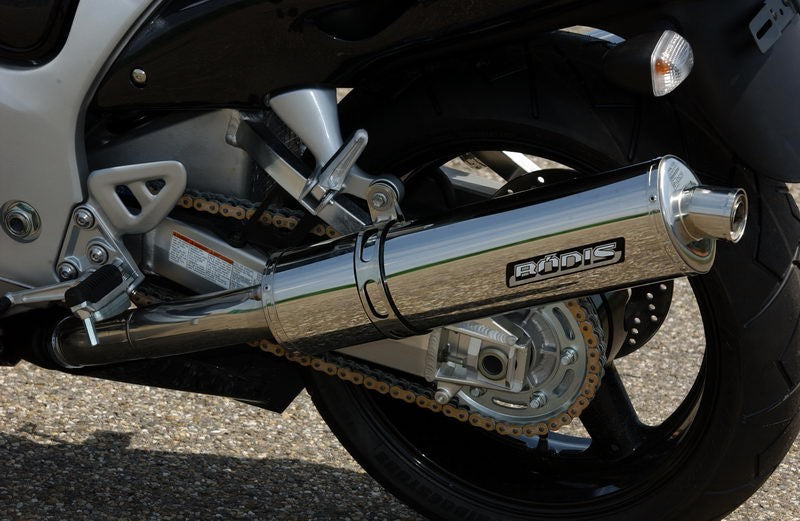 Bodis OVAL 1OK, Bolt-On set 4-2, Stainless Steel for SUZUKI Hayabusa (1999-2007) | SGSX1300R-001
