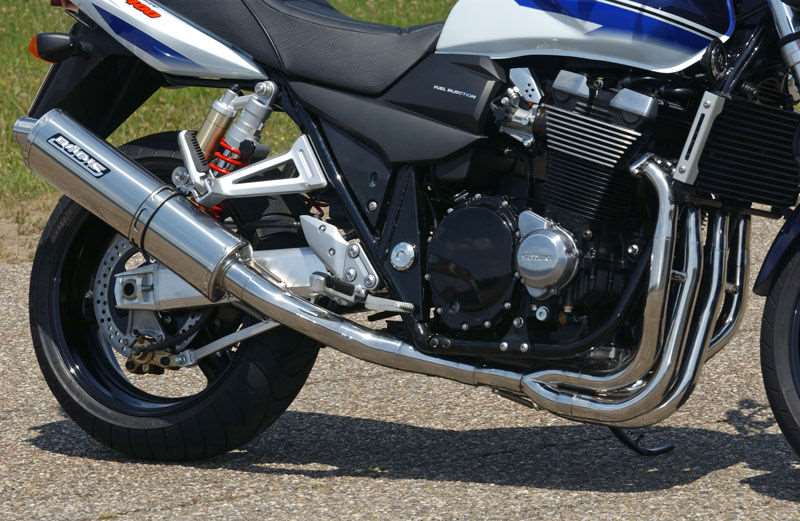 Bodis Exhaust CPL-System 4-1 OVAL 1OK (2002-2007), Stainless Steel, Catalyzer : inside the connecting pipe, EU Homologated | SGSX1400-003