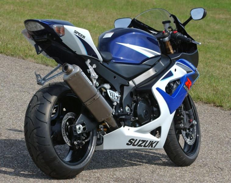 Bodis Exhaust Slip-On THREE-TEC (2005-2006), Full-Titan, Catalyzer : inside the connecting pipe, EU Homologated | SGSXR1000-015