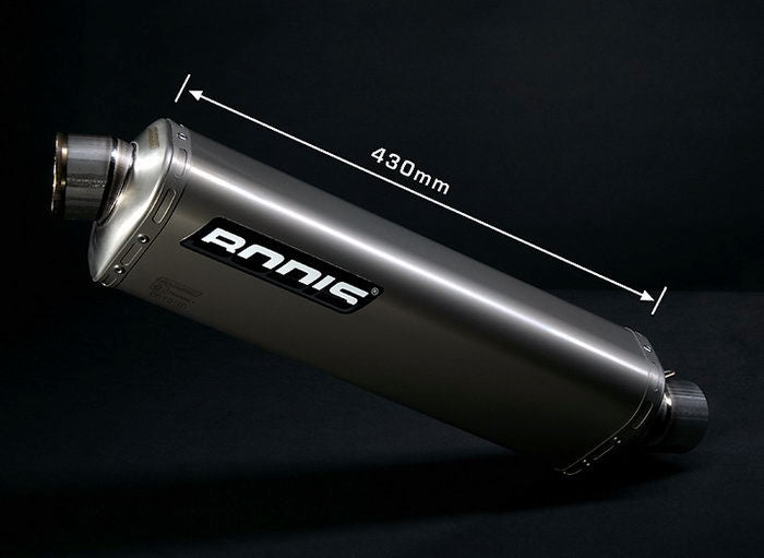 Bodis Exhaust CPL-System 4-1 THREE-TEC (2005-2006), Stainless Steel/Full-Titan, Catalyzer : inside the connecting pipe, EU Homologated | SGSXR1000-017