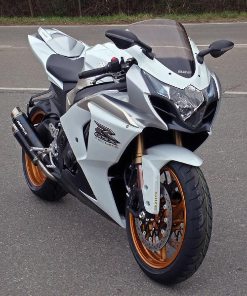 Bodis GPX2-S, Slip-On, Stainless Steel Black for SUZUKI GSX-R1000 (2009-2011) | SGSXR1000-094