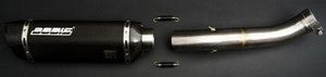 Bodis THREE-TEC, Slip-On 4-1, Stainless Steel/Full-Titan for SUZUKI GSX-R1000 (2007-2008) | SGSXR1000-113