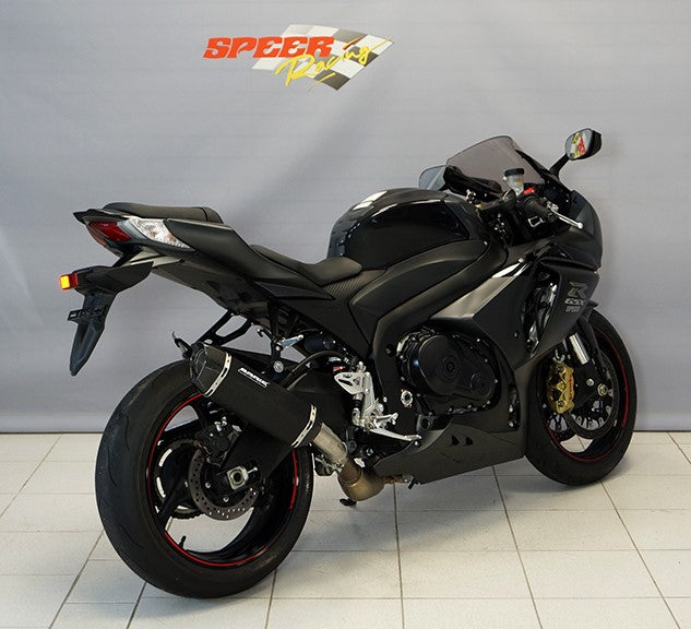 Bodis P-TEC II, Slip-On, Stainless Steel Black for SUZUKI GSX-R1000 (2012-2016) | SGSXR1000-117