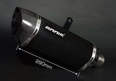 Bodis P-TEC II, Slip-On, Stainless Steel Black for SUZUKI GSX-R1000 (2012-2016) | SGSXR1000-117