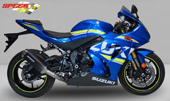 Bodis V4-M-GE, Slip-On, Stainless Steel Black for SUZUKI GSX-R1000 (2017-2019) | SGSXR1000-125