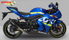 Bodis V4-M-CA, Slip-On, Stainless Steel Black for SUZUKI GSX-R1000 (2017-2019) | SGSXR1000-128