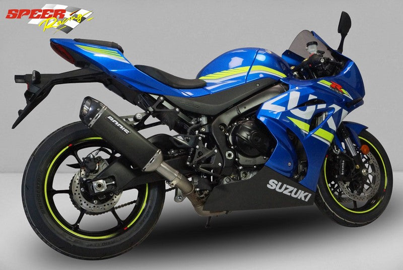 Bodis V4-M-CA, Slip-On, Stainless Steel Black for SUZUKI GSX-R1000 (2017-2019) | SGSXR1000-128