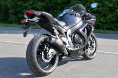 Bodis GP1, Slip-On, Stainless Steel Black for SUZUKI GSX-R600/750 (2006-2010) | SGSXR600-023