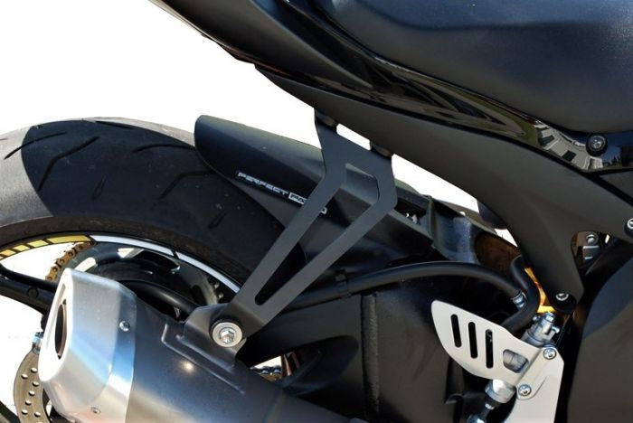 Bodis Exhaust bracket, Stainless Steel Black Powder-Coated | SGSXR600-032