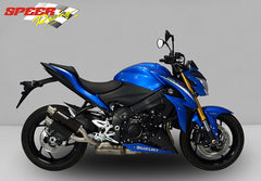 Bodis GPX2, Slip-On, Stainless Steel Black for SUZUKI GSX-S1000/F (2015-2016) | SGSXS1000-002