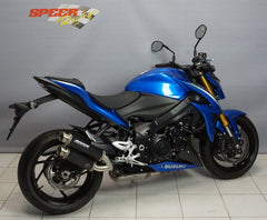 Bodis GPX2, Slip-On, Stainless Steel Black for SUZUKI GSX-S1000/F (2015-2016) | SGSXS1000-004