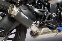 Bodis GPC-RS II, Slip-On, Stainless Steel Black for SUZUKI GSX-S1000/F (2017-2019) | SGSXS1000-005