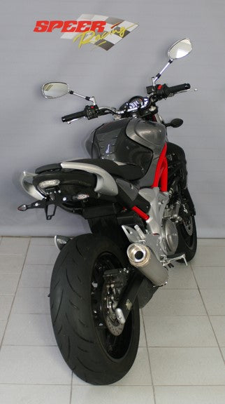 Bodis GPC-2, Slip-On, Stainless Steel Brushed for SUZUKI SV650 / Gladius (2009-2015) | SSFV650-001