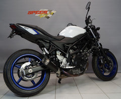 Bodis GPC-RS II, Slip-On, Stainless Steel Black for SUZUKI SV650 / Gladius (2016-2019) | SSV650-010
