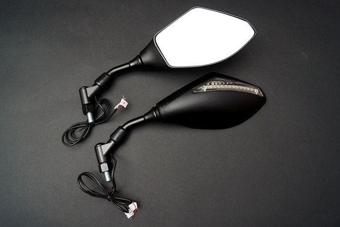 Bodis Exhaust Mirror set (with blinkers) | TB-003