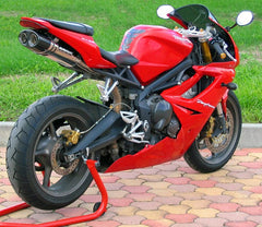 Bodis OVAL Q1, Slip-On, Stainless Steel for TRIUMPH Daytona 675 (2006-2012) | TDAY-001