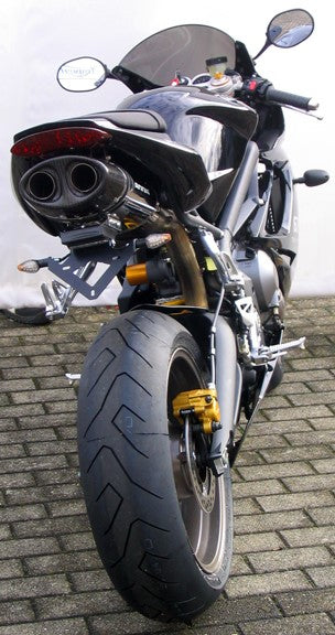 Bodis OVAL Q1, Slip-On, Stainless Steel for TRIUMPH Daytona 675 (2006-2012) | TDAY-001