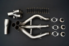 Bodis Manifold for Slip-On, Stainless Steel for TRIUMPH Daytona 675 (2013-2017) | TDAY-014