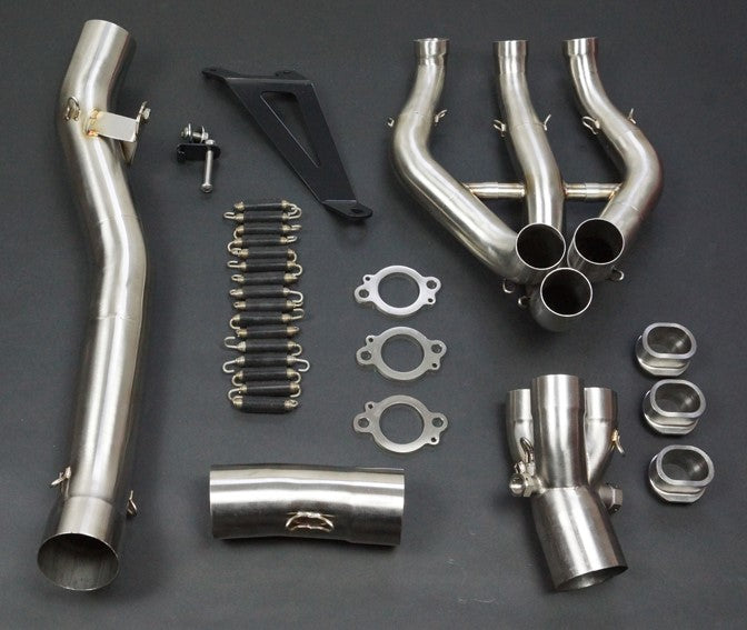 Bodis Manifold for DM60mm connection, Stainless Steel for TRIUMPH Daytona 675 (2013-2017) | TDAY-015