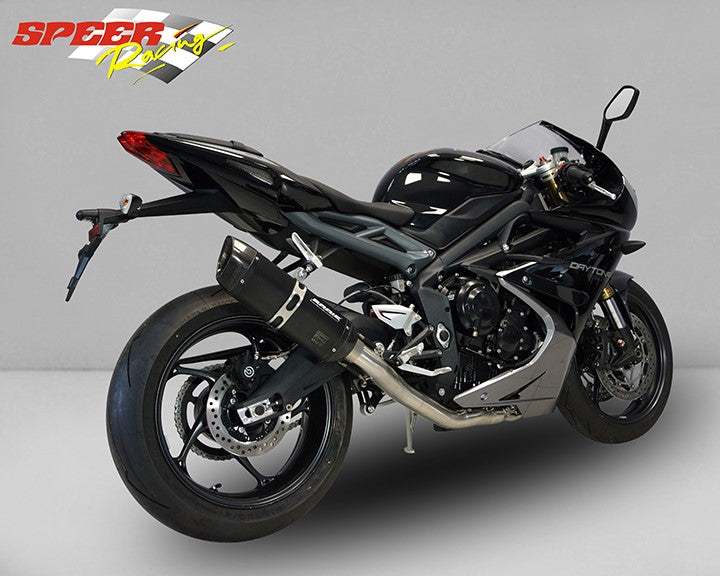 Bodis P-TEC II, CPL-System 3-1, Stainless Steel Black for TRIUMPH Daytona 675 (2013-2017) | TDAY-016