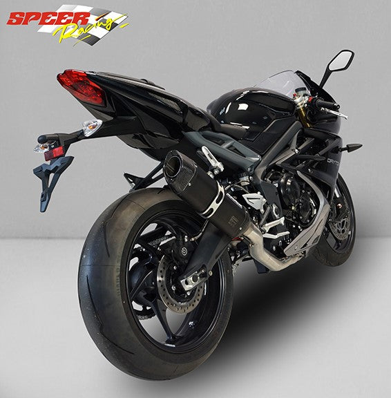 Bodis P-TEC II, CPL-System 3-1, Stainless Steel Black for TRIUMPH Daytona 675 (2013-2017) | TDAY-016