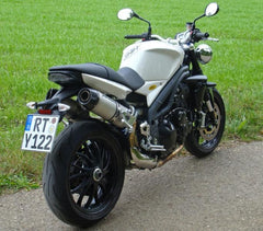 Bodis OVAL-TEC, Slip-On-set 3-2, Stainless Steel Brushed for TRIUMPH Speed Triple (2005-2010) | TSPT1050-001
