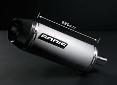 Bodis OVAL-TEC, Slip-On-set 3-2, Stainless Steel Brushed for TRIUMPH Speed Triple (2005-2010) | TSPT1050-001