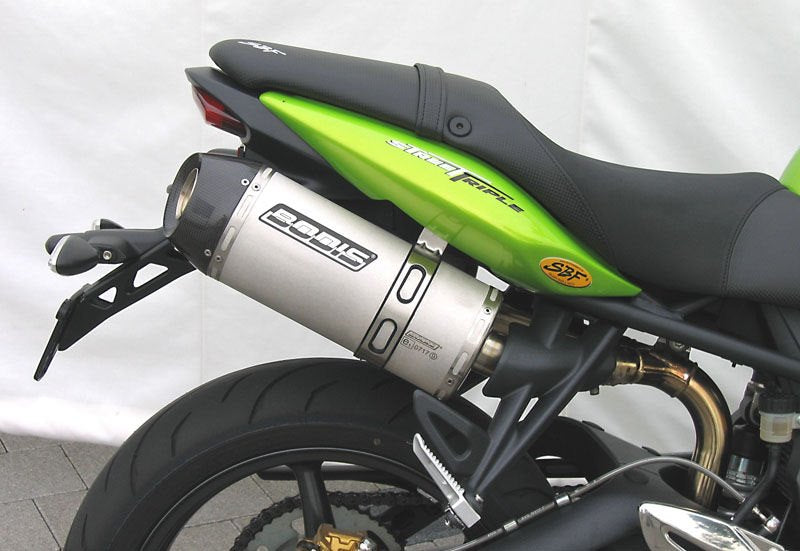 Bodis Exhaust Slip-On-set 3-2 OVAL-TEC, Stainless Steel Brushed, Catalyzer : Original, EU Homologated | TSTT675-001