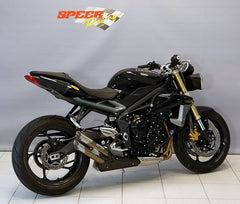 Bodis Exhaust Slip-On DUOBOLICO-UE, Titan, Catalyzer : Original, EU Homologated | TSTT675-003