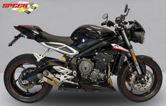 Bodis Exhaust Slip-On DUOBOLICO-DU, Titan, Catalyzer : Original, EU Homologated | TSTT765-001