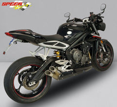 Bodis Exhaust Slip-On DUOBOLICO-DU, Titan, Catalyzer : Original, EU Homologated | TSTT765-001