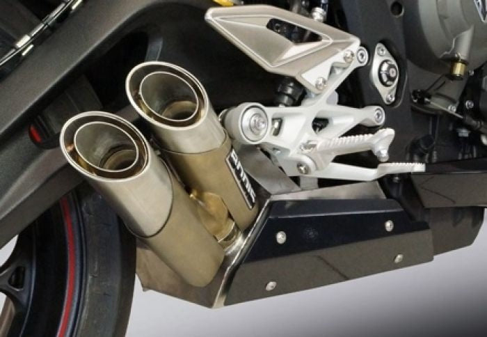 Bodis Exhaust Slip-On DUOBOLICO-DU, Titan, Catalyzer : Original, EU Homologated | TSTT765-001