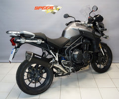 Bodis PENTA-TEC, Slip-On, Stainless Steel Black for TRIUMPH Tiger Explorer (2012-2015) | TTI1200-001
