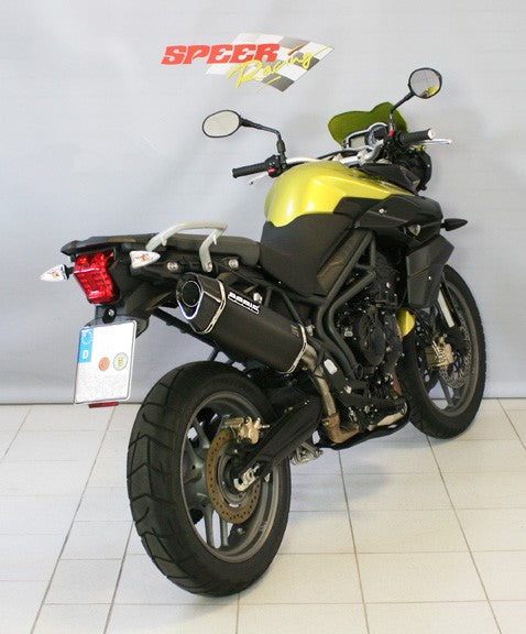 Bodis PENTA-TEC, Slip-On, Stainless Steel Black for TRIUMPH Tiger 800 (2011-2014) | TTI800-001
