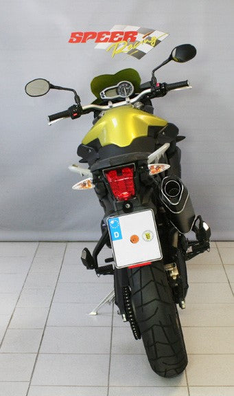 Bodis PENTA-TEC, Slip-On, Stainless Steel Black for TRIUMPH Tiger 800 (2011-2014) | TTI800-001