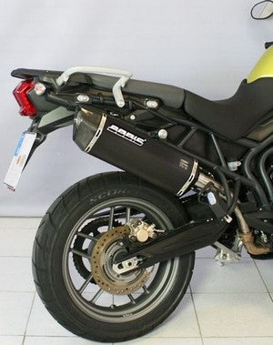 Bodis PENTA-TEC, Slip-On, Stainless Steel Black for TRIUMPH Tiger 800 (2011-2014) | TTI800-001