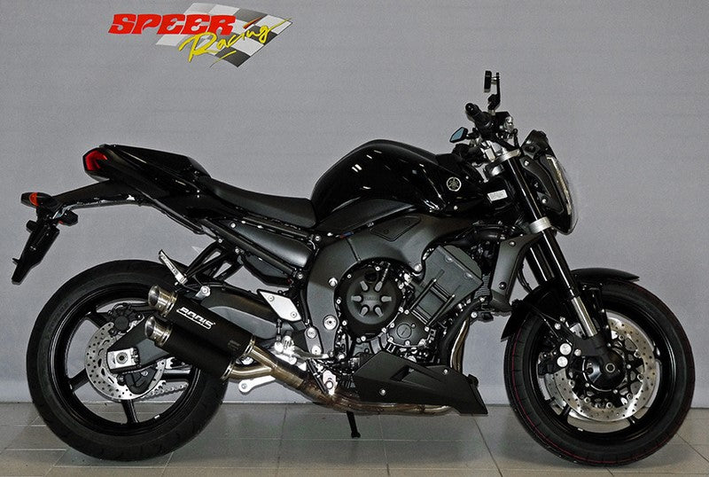 Bodis GPX2-S, Slip-On, Stainless Steel Black for YAMAHA FZ1 (2006-2016) | YFZ1-007