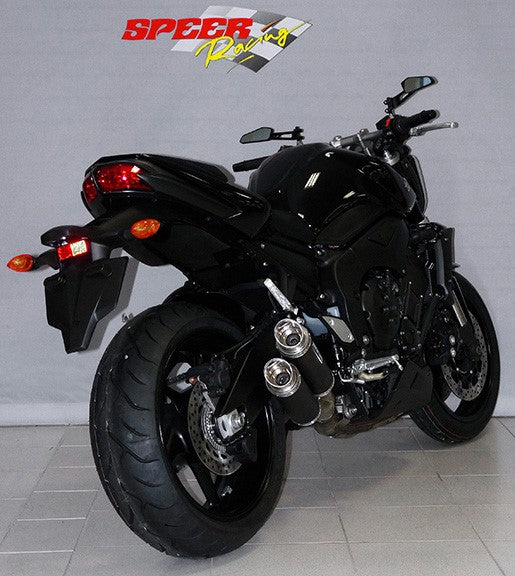 Bodis GPX2-S, Slip-On, Stainless Steel Black for YAMAHA FZ1 (2006-2016) | YFZ1-008