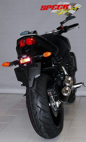 Bodis GPX2-S, Slip-On, Stainless Steel Black for YAMAHA FZ1 (2006-2016) | YFZ1-008